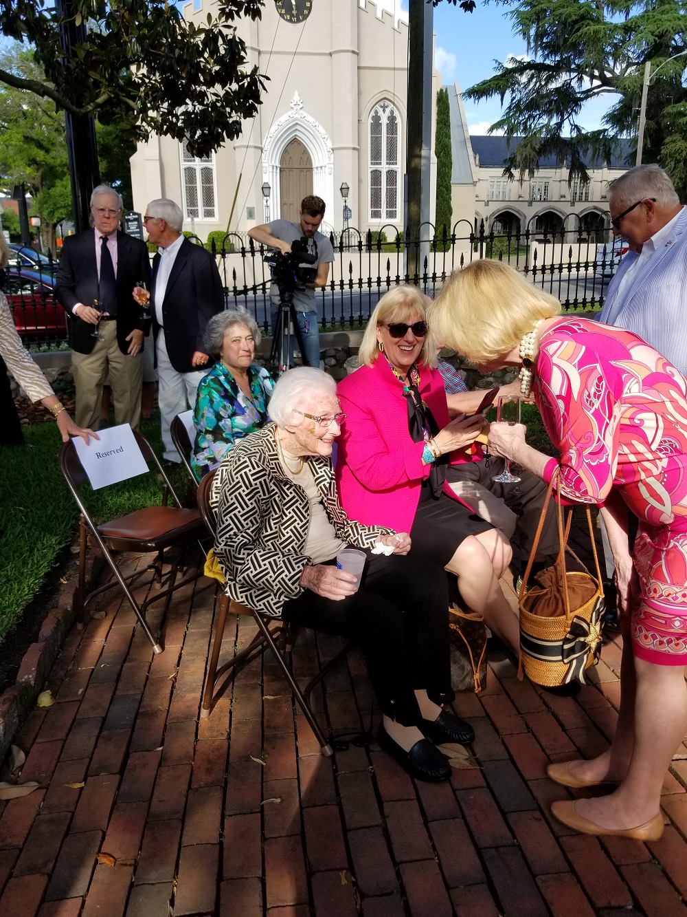 Lillian Boney at Ribbon Cutting