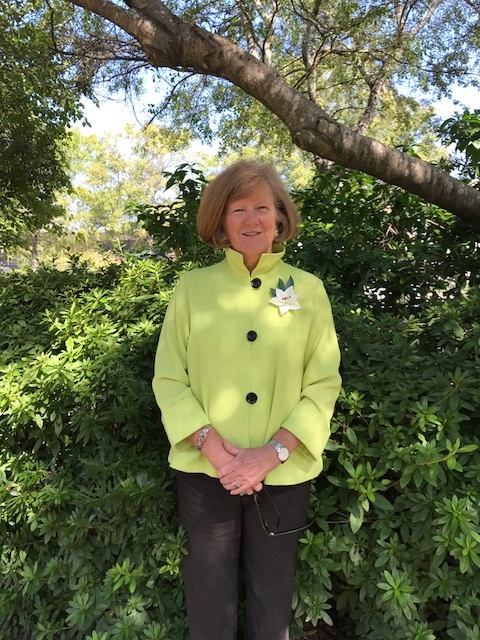 photo of Jocelyn Lynch, garden chairman